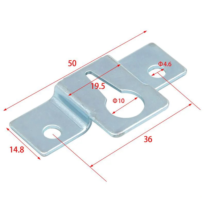 10 قطعة إطار الصورة المجلفن هوك صورة شماعات أخفى زر الزفاف عبر غرزة الأجهزة الملحقات