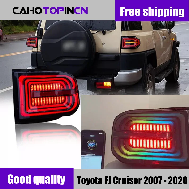 

Tail Lights for Toyota FJ Cruiser 2006-2020 LED DRL Car Light Assembly Signal Auto Accessories Modified Lamp