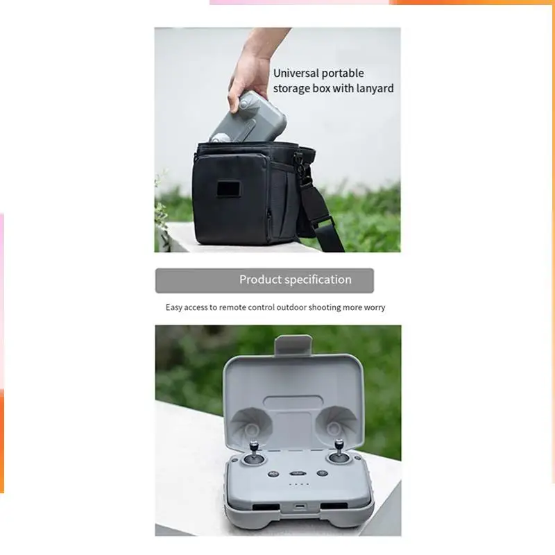 A92Z 2-In-1 Controller Protector & Sun Hood Cover Forrc-N3/2/1 Remote Control Storage Box