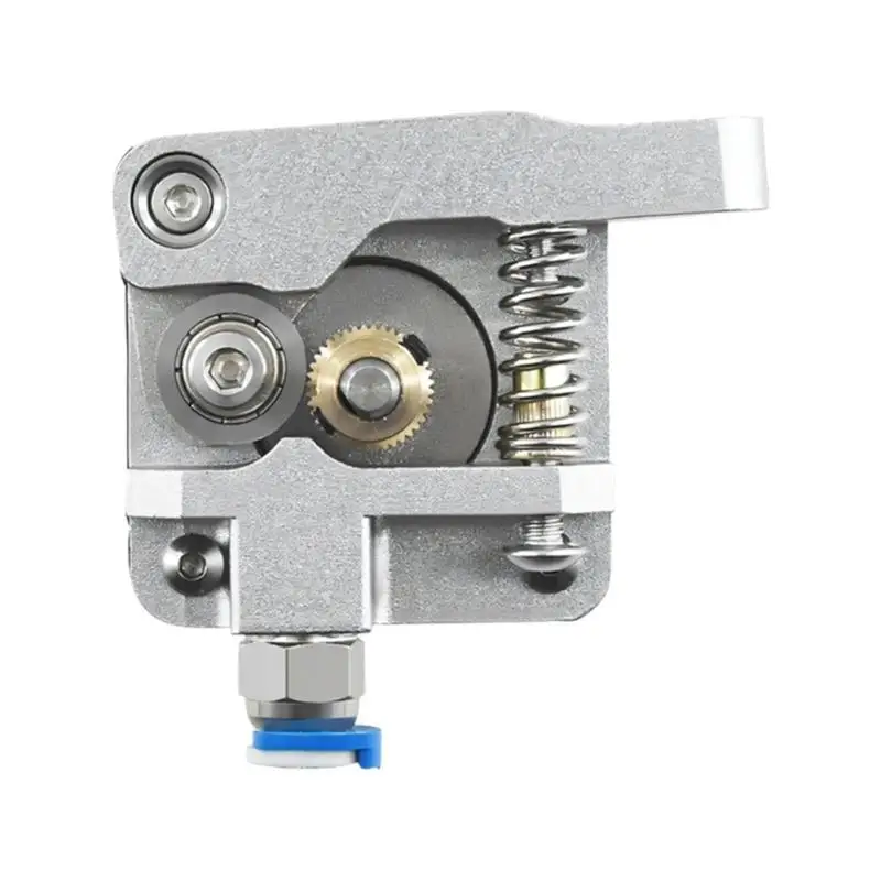 3D Printer Metal Extruder Replacement Unit, Silver Drive Gear and Pressure Arm Part for Printer Repair and Maintenance Use D2RC