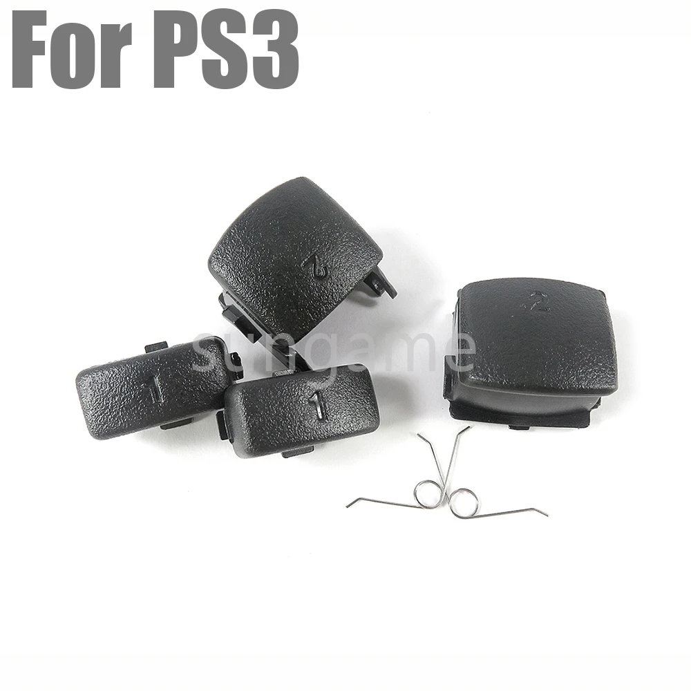 1set Replacement Repair Part L1 R1 L2 R2 Buttons For PS3 Controller Trigger Springs Accessory