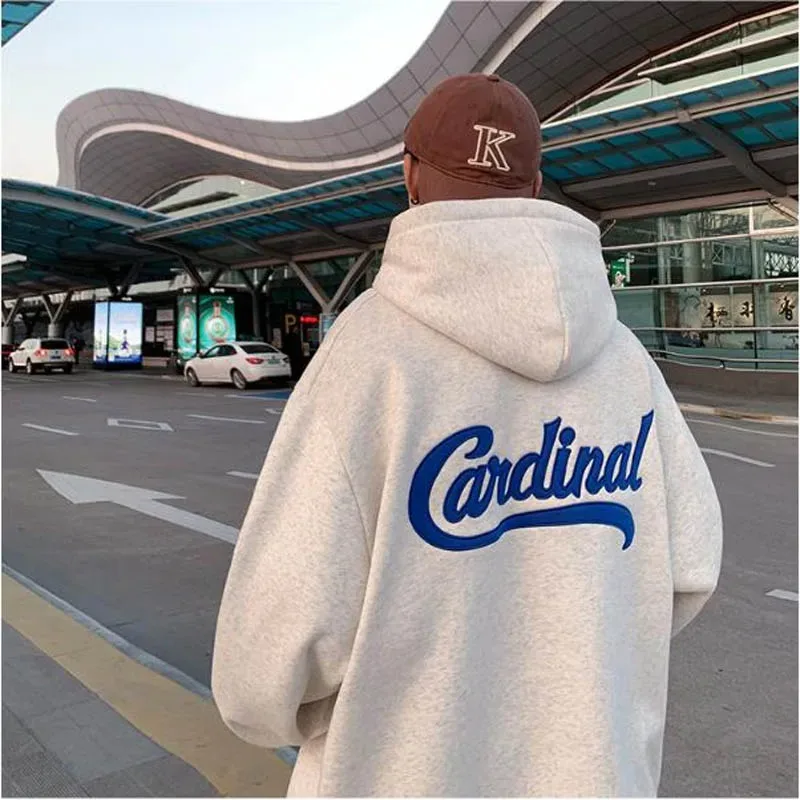 2024 Luxury Brand Korea Streetwear Tops Graphic Winter Autumn Men\'s Womens Hoodie Letter Street Hip-hop Leisure Loose Pullover