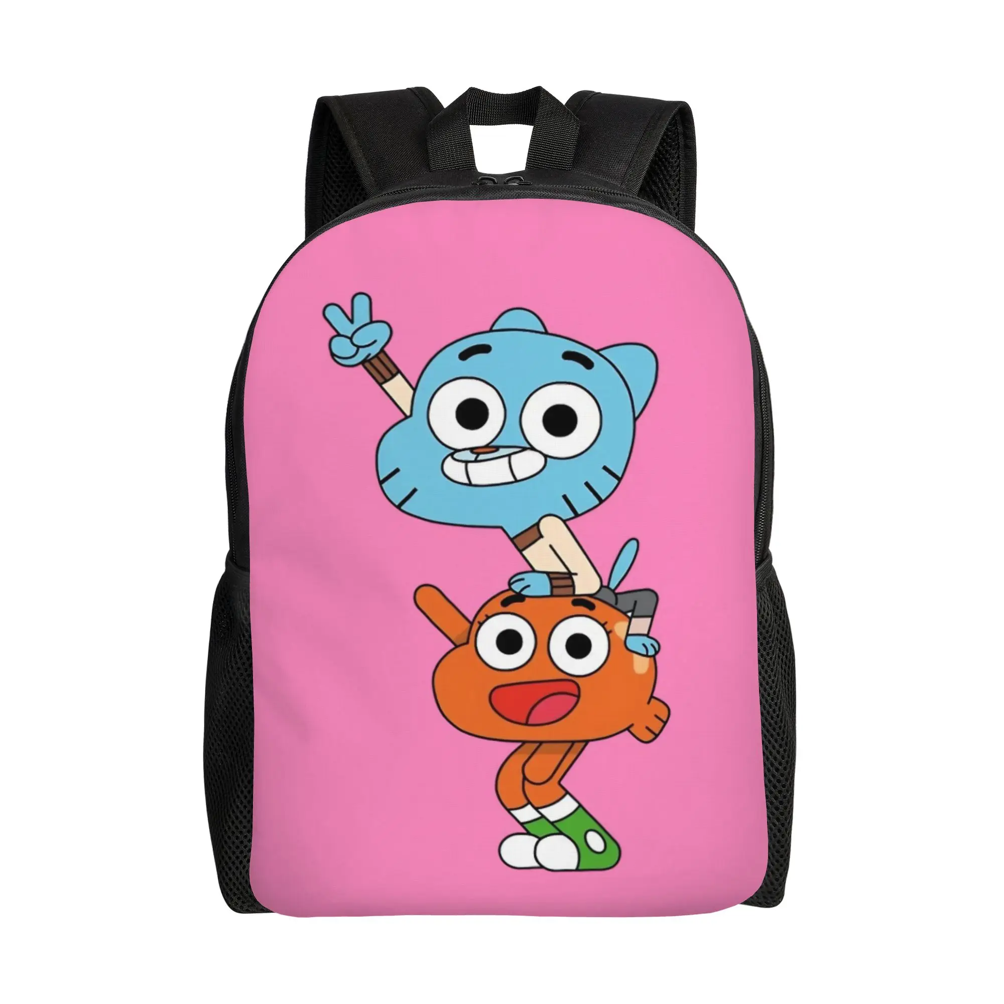 Gumballs Darwins Teenage Backpack Sports Student Business Amazings Gumballs Daypack for Men Women College Canvas Bags