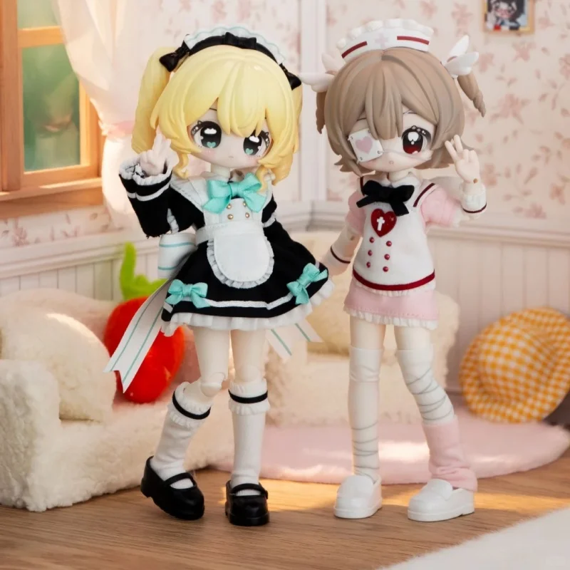 

Аутентичная невероятная дверь 1/12, слепая коробка Bjd 16,8 см, небольшой набор ключей, серия, шарнирная фигурка с открытыми глазами, модель игрушки