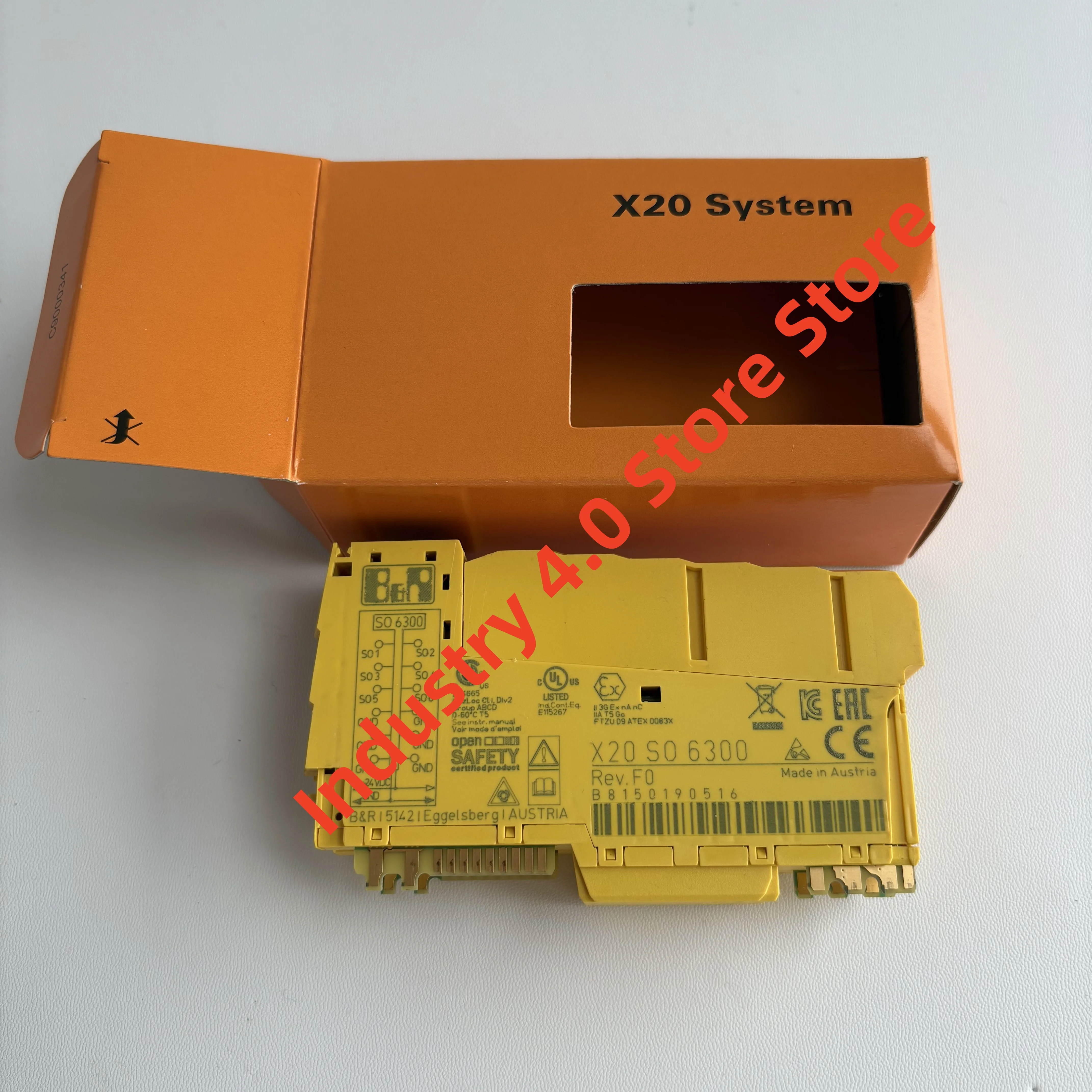 X20SO6300 X20SI9100 PLC โมดูลใหม่เดิม