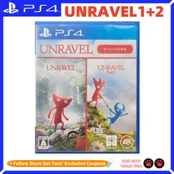 Sony Playstatio4 Genuine New Game CD Unravel Yarny Bundle 1+2 PS4 Playstation5 Game Card SONY Ps5 Games Unravel 1+2