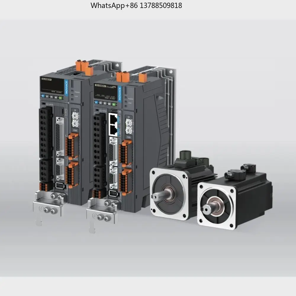 

Inovance 680 Series EtherCAT 1000W Servo and Motor with Bake Including 10m Cables and Plugin Without Battery