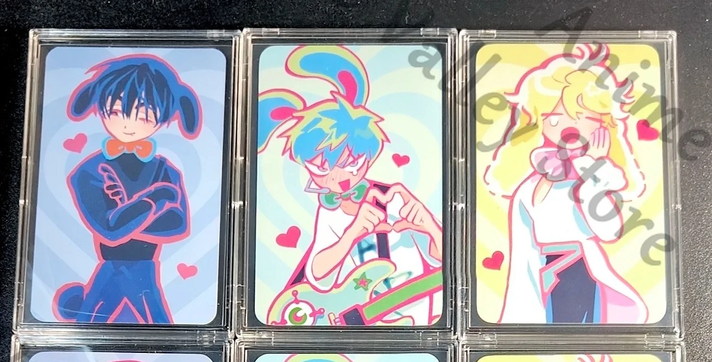 

Подлинная аниме Alien Stage, вторая годовщина, Иван Лука Тлл, карта для косплея, памятные карты с героями мультфильмов, закладка, украшение, рождественский подарок