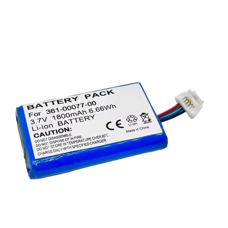 3.7V 1800mAh 361-00077-00  Li-ion Replacement Battery For Garmin Zumo 590LM 590  595 Motorcycle GPS Navigator