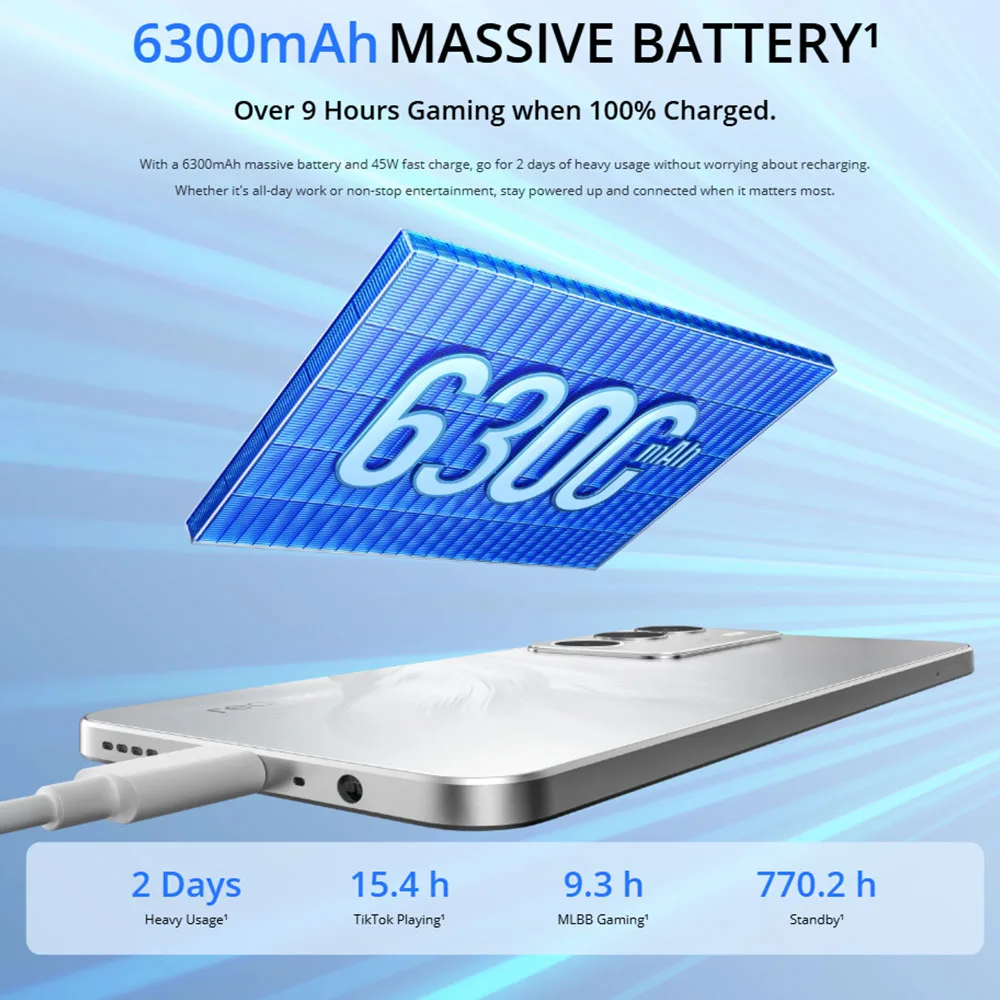 Realme c71 smartphone 6.67 "6300mah bateria 45w super vooc carga 50mp ai câmera 120hz display 6gb ram 128gb rom nfc telefone celular