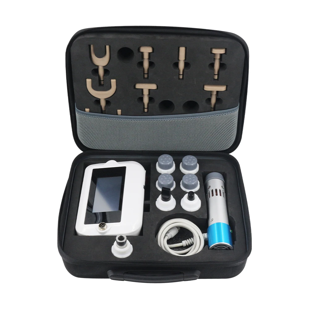 Shockwave Therapy Machine For Erectile Dysfunction Pain Relief 1800N Chiropractic Adjust Correction Gun Body Masssager