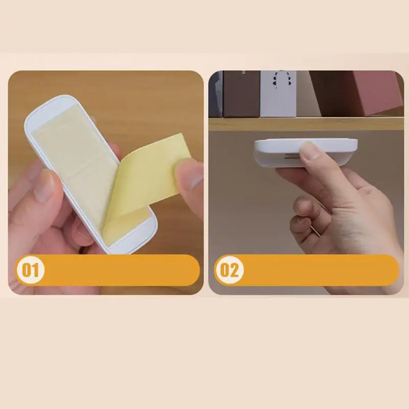 Oświetlenie podszafkowe Lampa studyjna z mocowaniem magnetycznym 3 Temperatura barwowa Oświetlenie podszafkowe Lampa LED do szafy z zegarem do kuchni