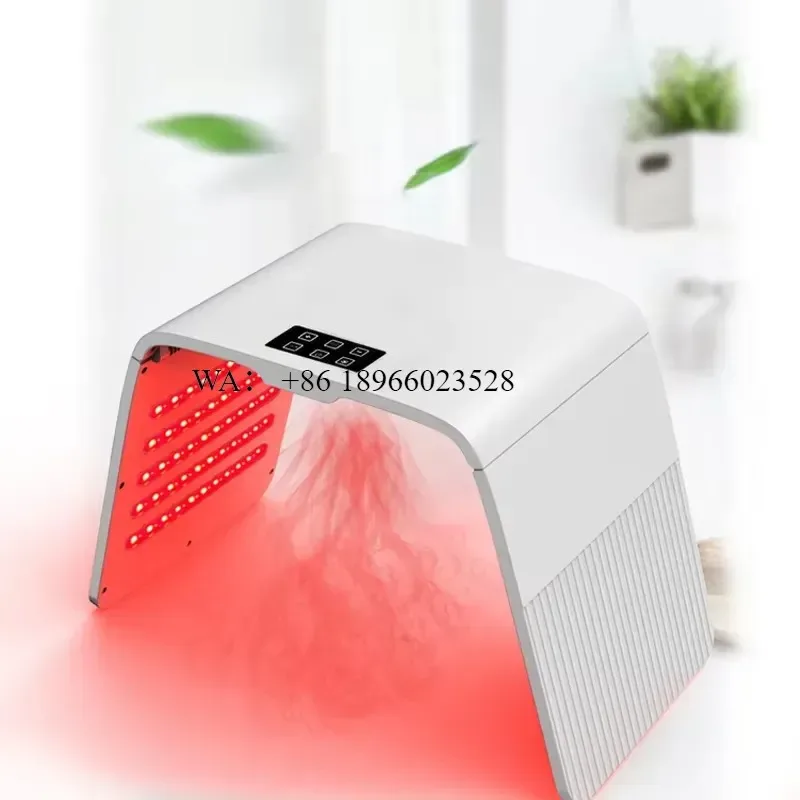 WMWMNU Professional 7-Colour Photon Mini Foldable Spectrometer ABS Fine Mist Spray for Acne Treatment Moisturising view 5