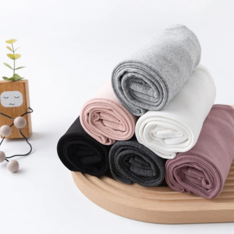 Neue Leggings für Mädchen, schlichte Hosen für Mädchen, lässige, elastische Hosen für Babys, schmale Hosen für Kinder, zum Tragen über anderen Kleidungsstücken, für Frühling und Herbst. – Detail 5