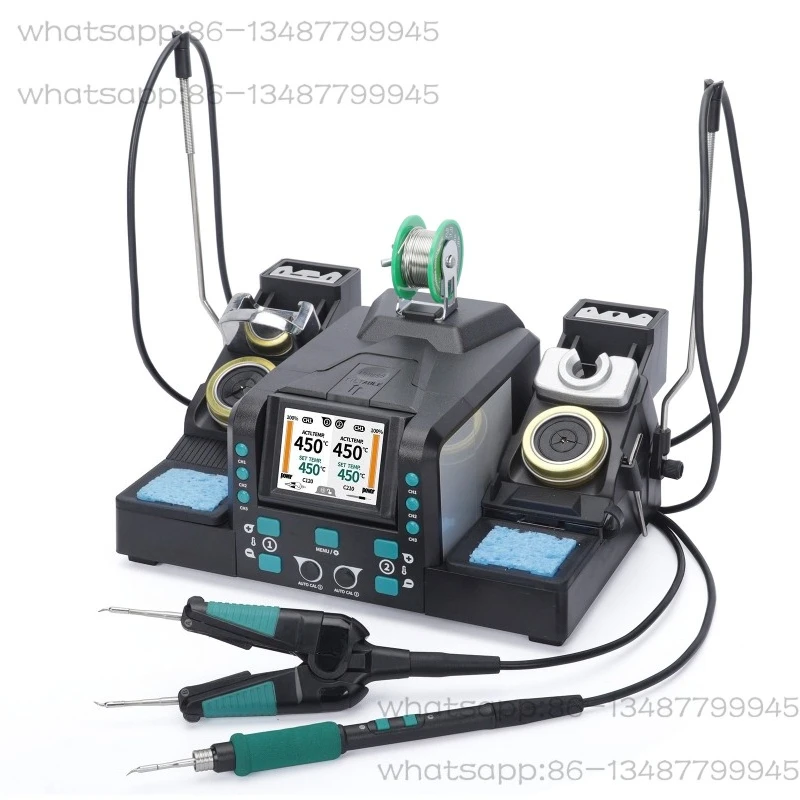 

982D-III Compatible With C210 C245 Micro Tweezers 2-IN-1 Precision Soldering Station