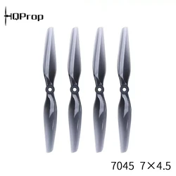 HQProp HQ 7X4.5 7045 Propeller 7inch 2 Blade CW / CCW PC Prop Compatible Xing Motors for FPV RC Racing Drone Part