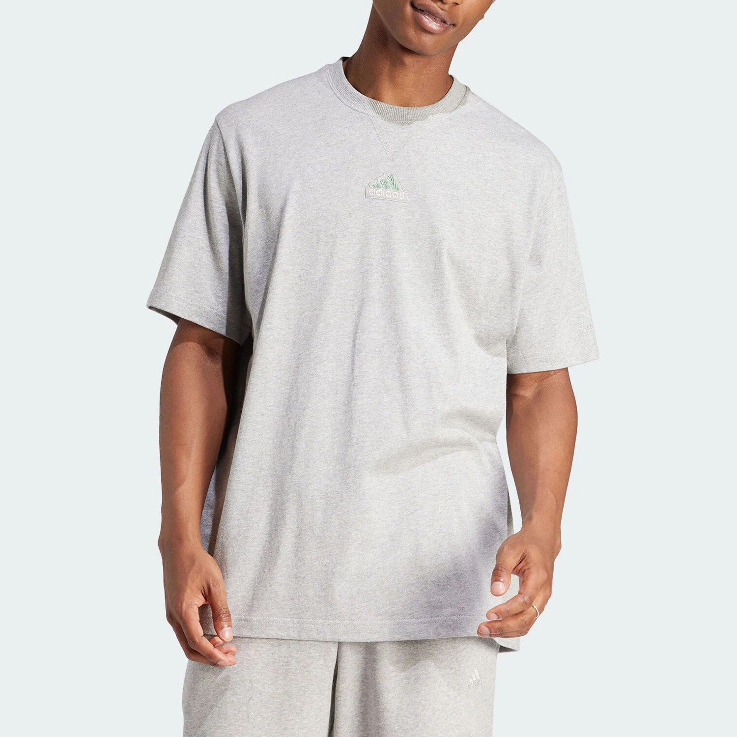 

Adidas genuine M ALL SZN S T Men's Sports Simple Short Sleeve IS1474