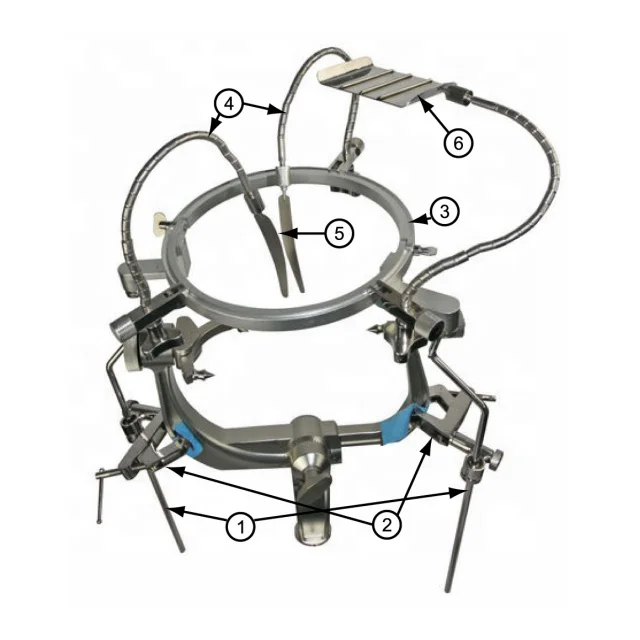 Halo Leyla  Mayfield Skull Clamp with head circle  Retractor  for  Neurosurgery