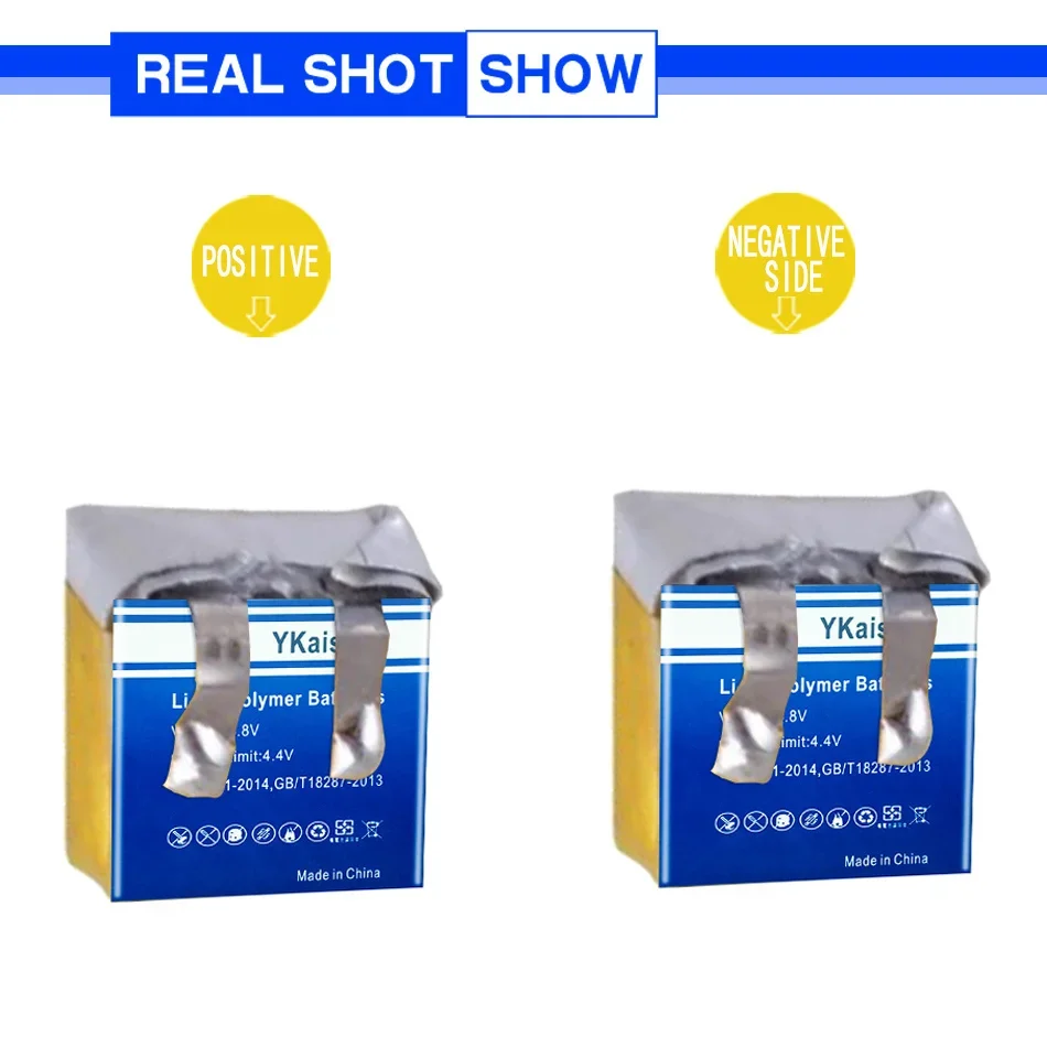 بطارية بديلة لـ TWS و i9 و i8 و i7S و i12TWS و i10 وسماعات أذن لاسلكية وسماعات MP3 و MP4 #3