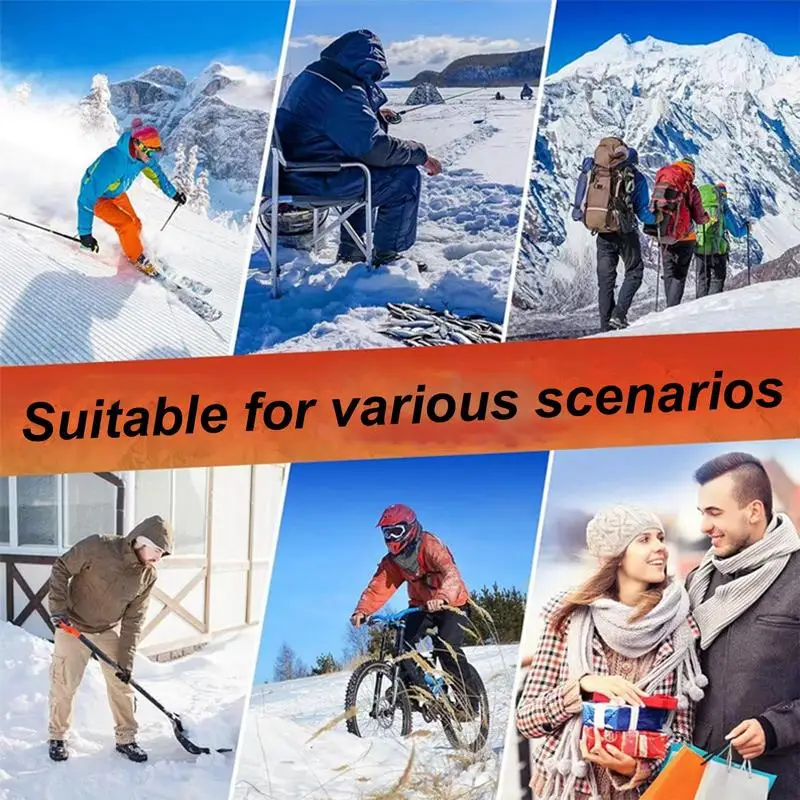 Winter Heated Socks USB Heating Socks Winter Outdoor Heated Boots Snowmobile Warmth  Winter Ski Foot Warmer Stockings No Battery