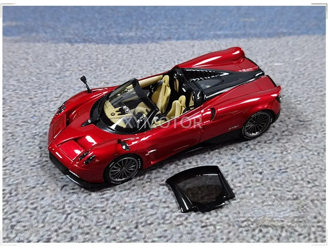 Almost real 1/43 For Pagani Huayra Roadster Supercar Car Diecast Model Car Gifts Collection Display Ornaments Metal Plastic