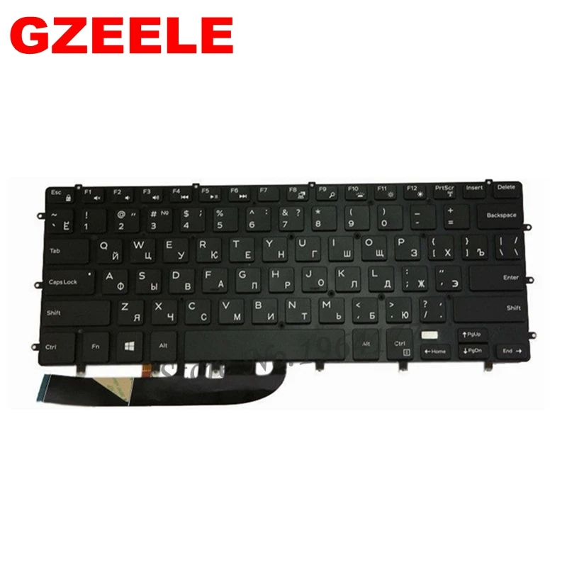 New US/SP/RU Keyboard FOR DELL XPS 15 9550 9560 laptop keyboard Backlight