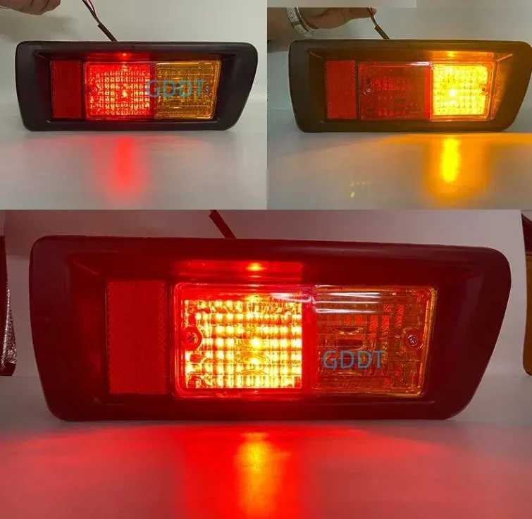 1 or 2 Pcs Rear Bumper Lamp for Toyota Land Cruiser Prado LC90 1996-2002 Rear Light for Prado  LC95 Rear Lamp L or R