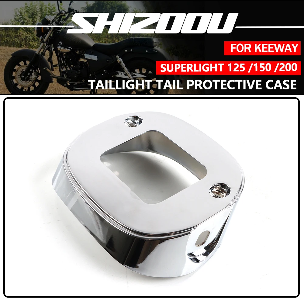 Funda protectora para luz trasera de motocicleta Keeway Superlight, compatible con Keeway Superlight 125/150/200