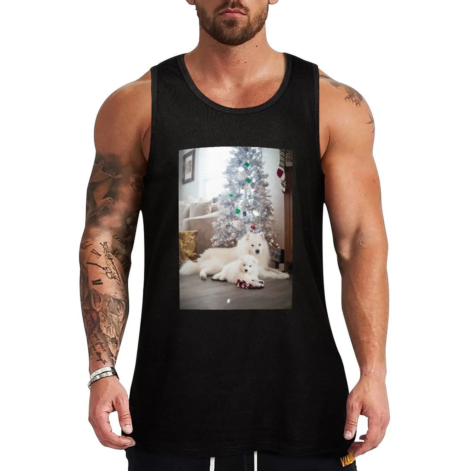 Christmas Floofs Tank Top Men's t-shirt men clothing