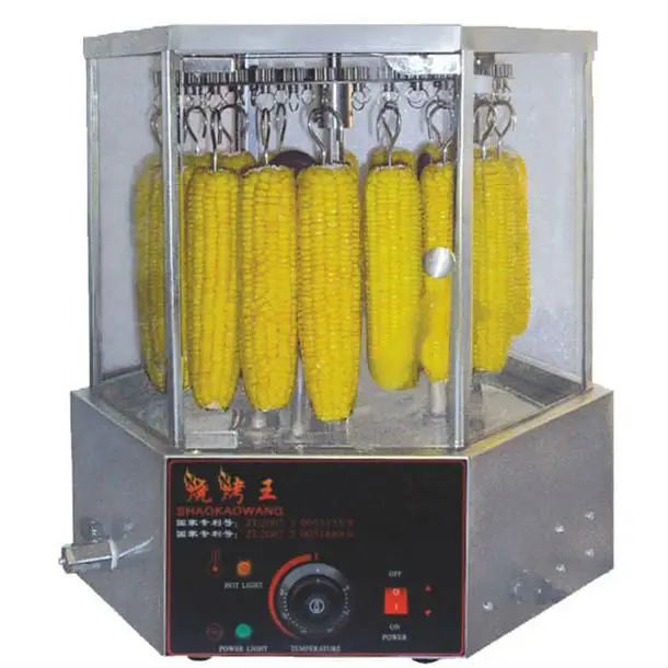 Corn Roasting Machine/ Grilled Corn Machine /Revolve Type Roasts Corn Machine