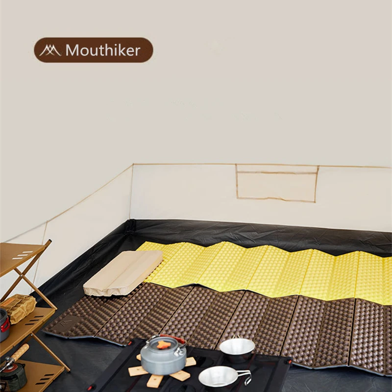 

Mounthiker Camping Egg Nest Mat IXPE Folding Tent Floor Mattress Moisture Proof Pad Outdoor Hiking Picnic Beach Heat-insulat Pad