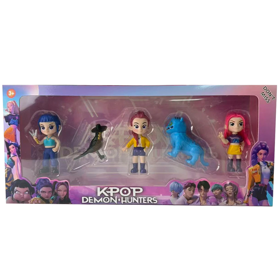 2026 НОВЫЙ Kpop Devil Hunter Rumi Zoe Mira аниме поливинилхлорид коллекция персонажей настольные безделушки детский новогодний подарок