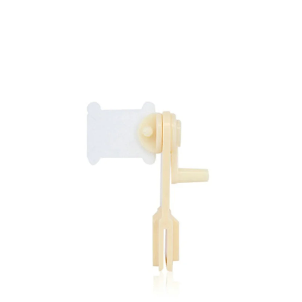 الكرة الصغيرة المحمولة دليل الغزل اللفاف للتخزين المدمج دائم السلس حافة الألياف سلسلة اللفاف أداة للحرف اليدوية #5