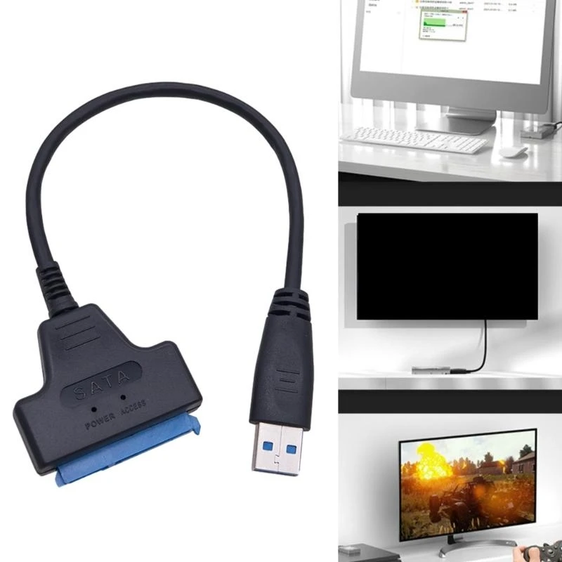 A52b USB3.0 para 6Gbps Suporte para disco rígido HDD externo 2,5 polegadas