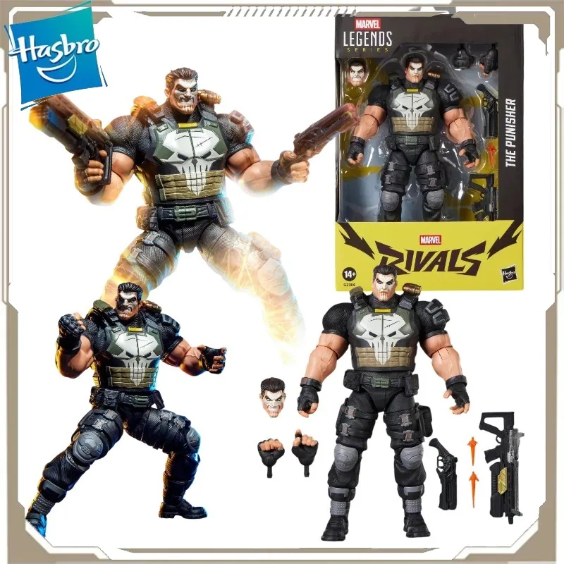 

Hasbro Marvel Legends Series Marvel Rivals The Punisher 15cm Original Action Figure Collectible Desktop Model Decor Fan Gifts