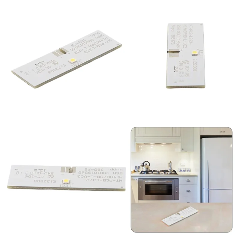 SHGO-Refrigerator LED Light Bar Parts For Siemens BSH9001019565 Home Appliance Lighting Accessories