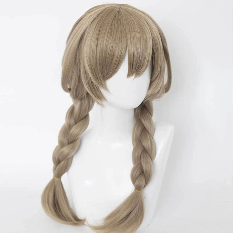 Genshin Impact Lisa A Sobriquet Under Shade Cosplay Wig Anime Halloween Costumes for Women Game