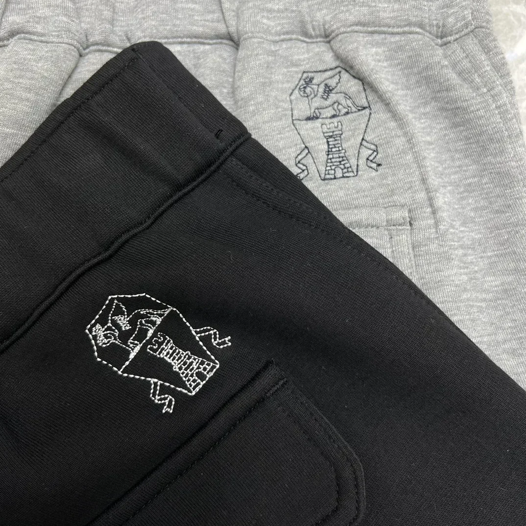 BILLIONAIRE BLKA CPTG Shorts Katoen Dun 2023 Lente Zomer nieuwe Zakborduurwerk elastische Kwaliteit Big Size S-XXL Sportbroek