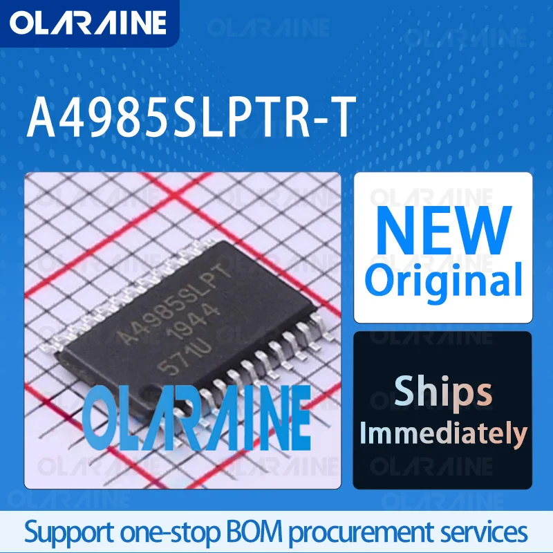 1/5/10Pcs A4985SLPTR-T TSSOP-24 original ic chip Motor/Motion/Ignition Controllers and Drivers RoHS Current 1 A