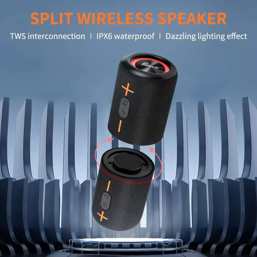 

40W High Power Sound Column Creative Separable Caixa De Som Bluetooth Speakers Portable Super Bass Subwoofer Outdoor Boombox TWS