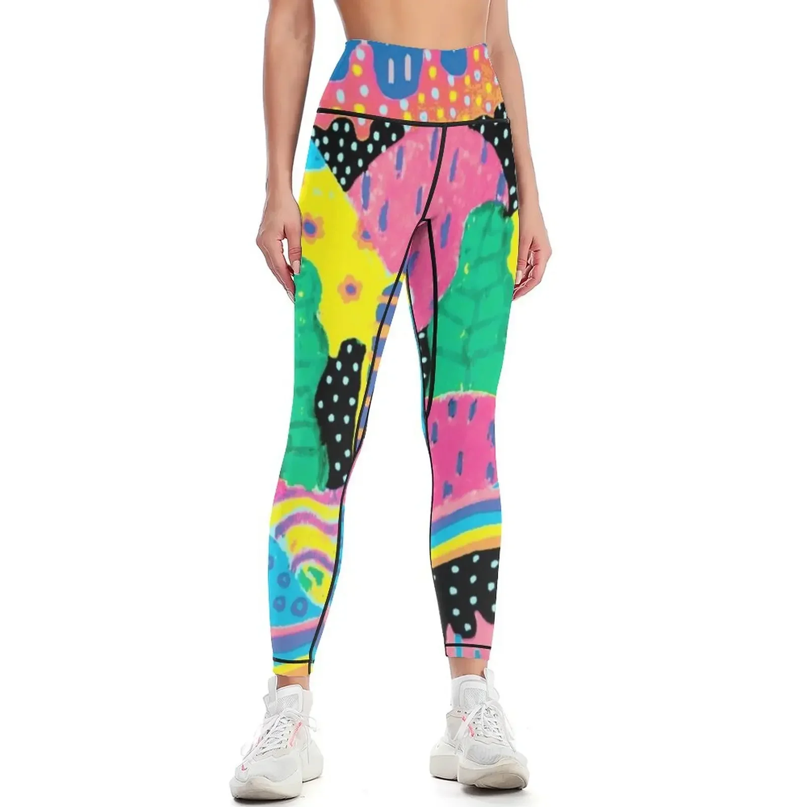 

Спортивные леггинсы Pattern Island, одежда для фитнеса, женская спортивная одежда, леггинсы для спортзала 2025, сексуальные женские леггинсы