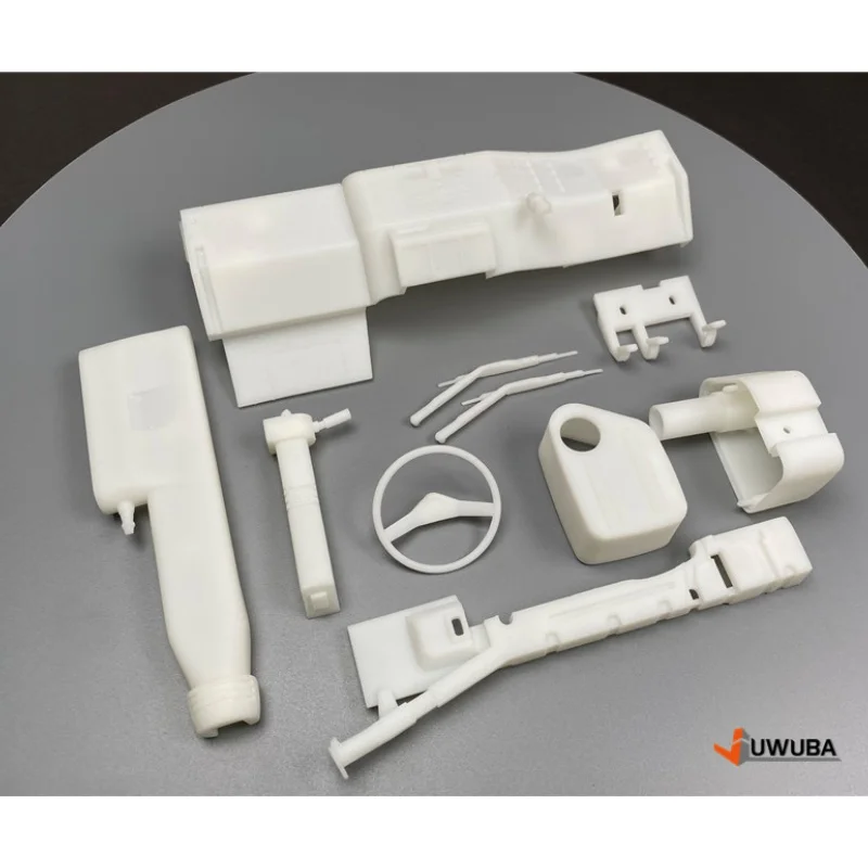 Cab High Roof Interior Engine Right Peptide Interior Kit for 1/14 Tamiya RC Truck Tipper for JX MAN F2000 Model Car DIY Parts