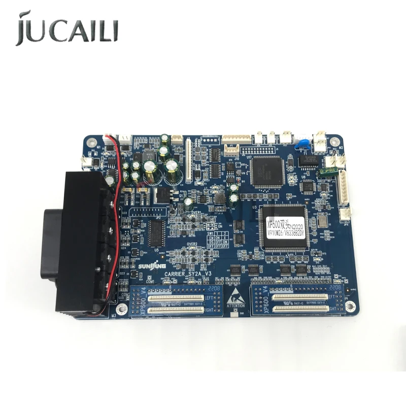 Jucaili new version Senyang board kit for Epson xp600 double head carriage board main board for Eco solvent printer V12