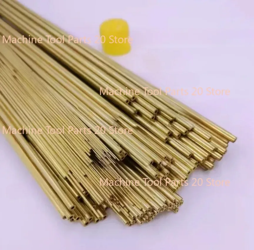 Single Hole Brass Tube EDM Drilling Machine EDM Wire Cutting Slow Running Electrode Consumables Piercing Tool