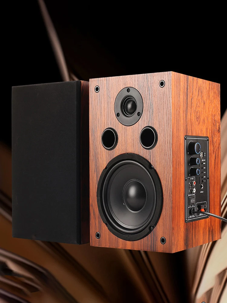 Haut-parleur actif 50-100W, Bluetooth 5.1, boîte de son de 6.5 pouces, système Audio bidirectionnel, haut-parleur d'étagère pour PC TV Home cinéma