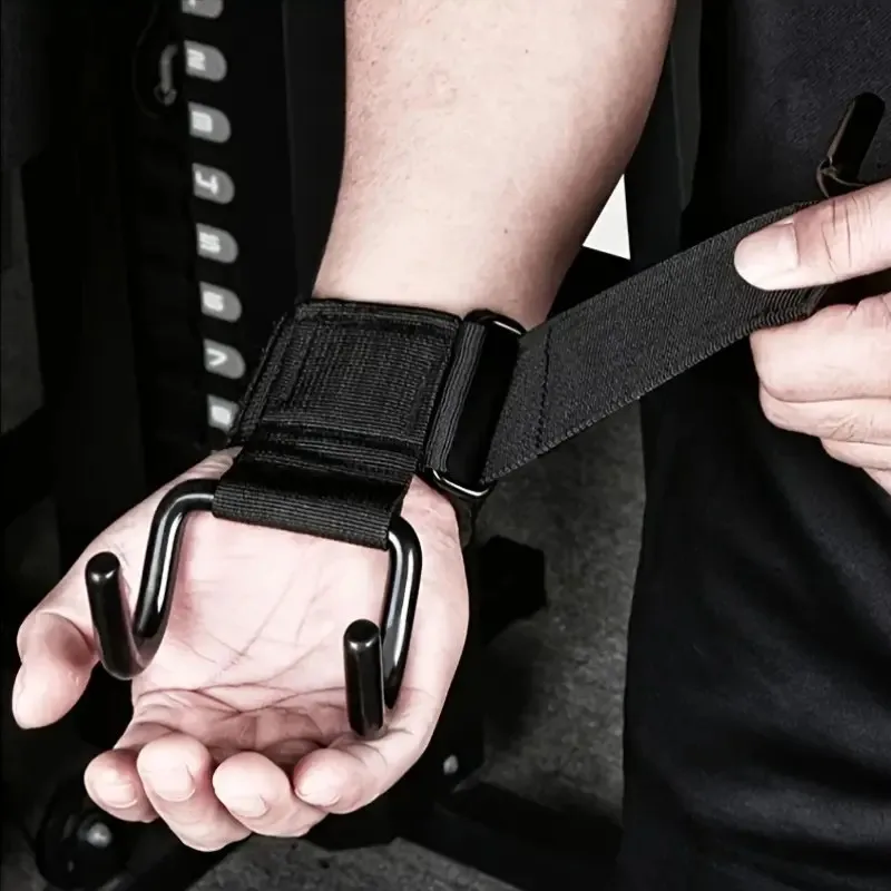 Lifting hook Power hook wrist strap non-slip hard pull hook Pull-up hand strap Grip wrist strap