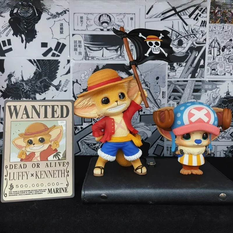 In Stock Genuine Kenneth Yoki One Piece Kawaii Action Anime Figure Cute Ornaments Figurines Model Dolls Gilrs Gifts Model Toys