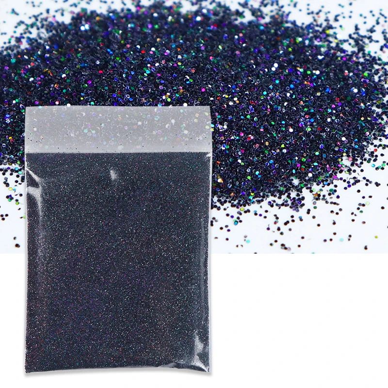 10 gr/beutel Holographische Feine Glitter Pulver Für Epoxy Füllung Laser Glitter Gold Silber Feine Pulver DIY Harz Form Füllung Handwerk