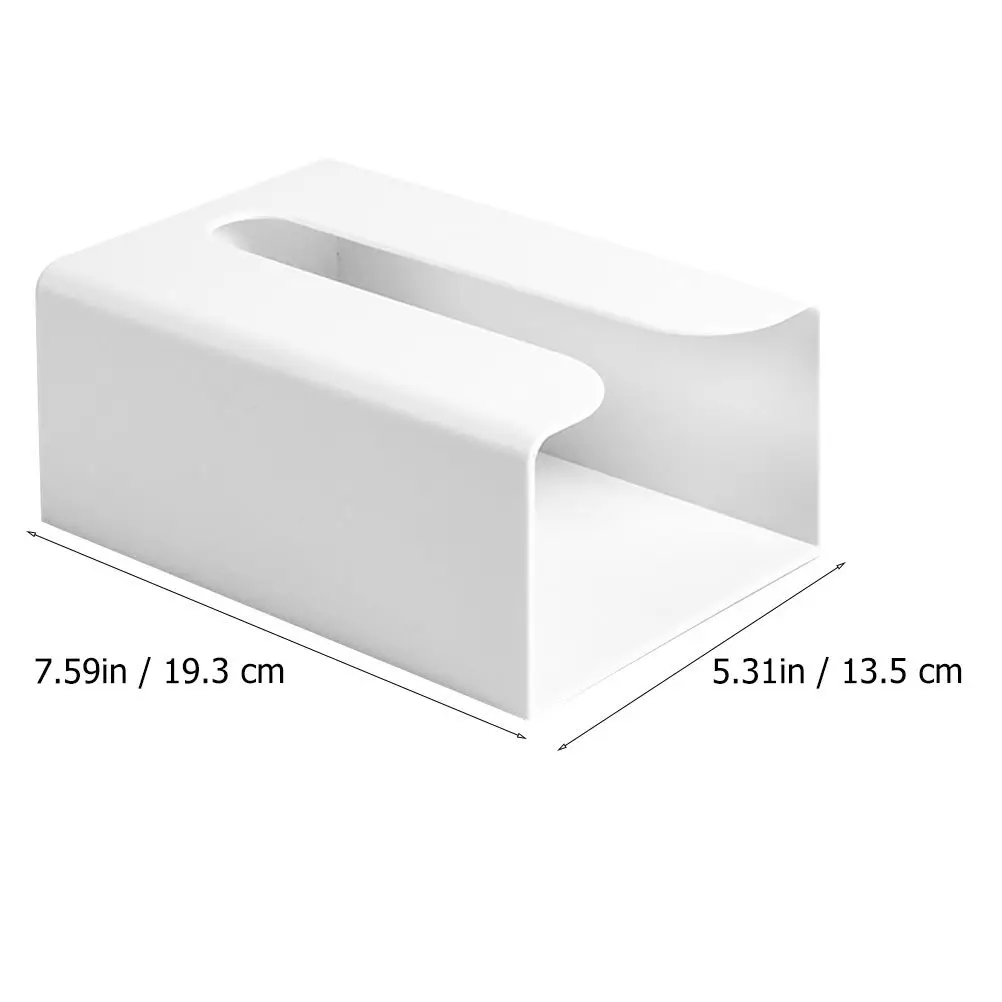Waterproof Roll Paper Holder Bathroom Tissue Box Storage Organizer Modern Design Toilet Paper Container For Home Wedding Gift