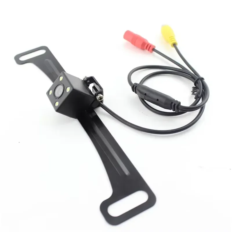 12V CVBS AHD 720P/1080P Universal Waterproof Night Vision Car License Plate Camera Rearview Reversing Camera